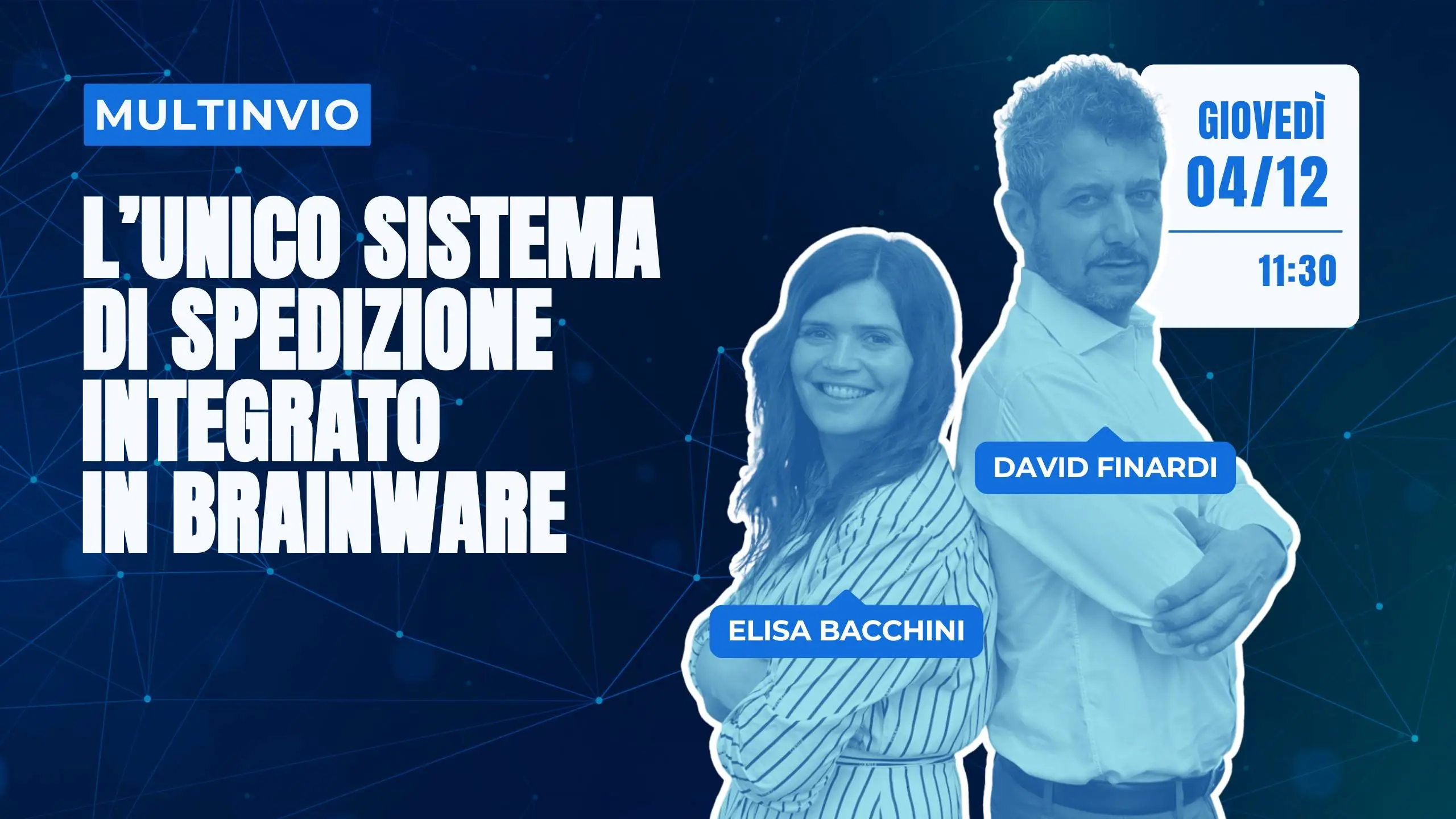 Multinvio: l'unico sistema di spedizione integrato in Brainware